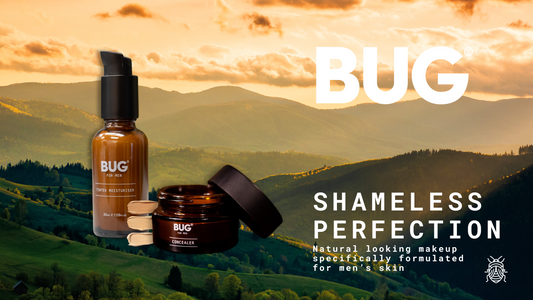 Why Men's Makeup is trending & How Shameless Perfection by Bug for men is the perfect solution