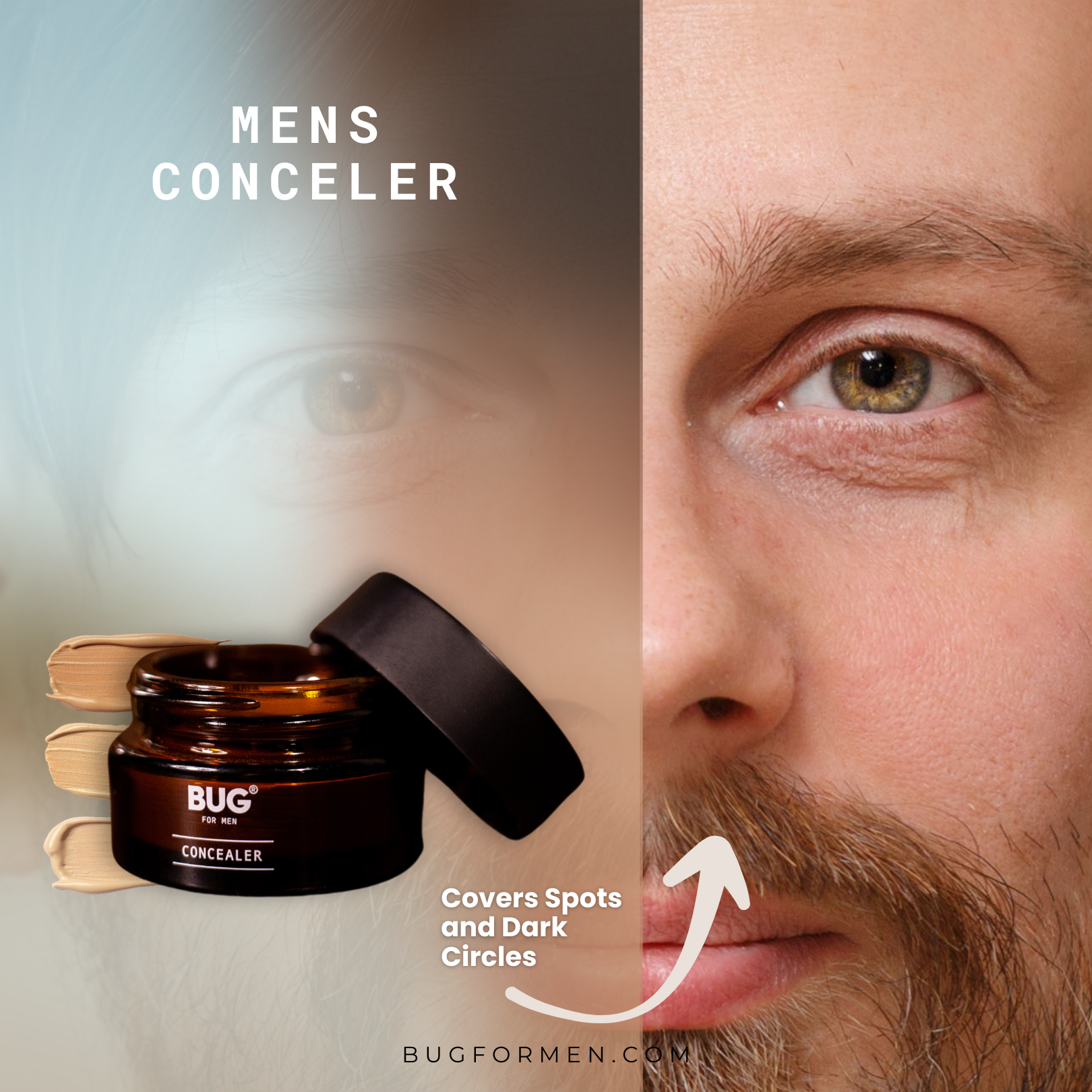 CONCEALER FOR MEN SKIN